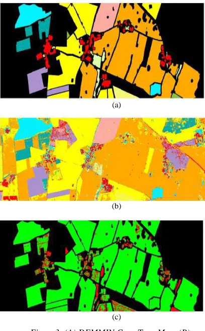 Figure 4: Map Of DEMMIN Unsupervised Classification  Results Aggregated Into Eight Classes
