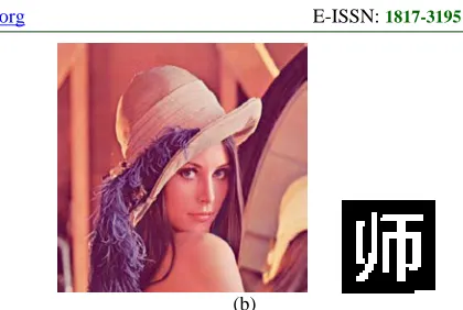 Figure 2: (A) Original Carrier Image And Watermark (B) Watermarked Image And Extracted Watermark 