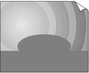 Fig. 3. The coherence of the optical axis and the plane of the surface of base