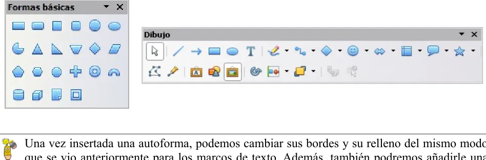 cuadro de diálogo en el que podremos seleccionar el tipo de rectángulo, elipse u objeto 3D que 
