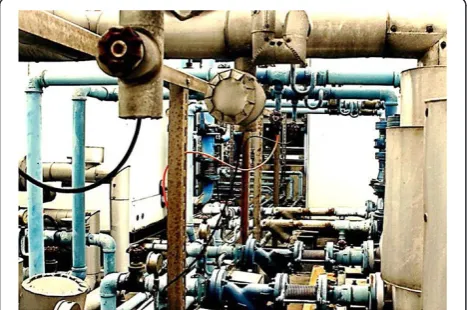Figure 1 A typical pipeline arrangement in an engine room.