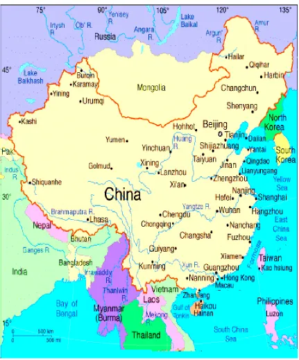 Figure 1.Major Chinese Ports