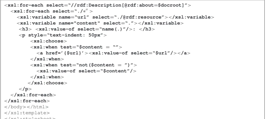 Table 1.Several of these metadata facets are particularly noteworthy.The dcat:theme facet is intended to be the keyword listfor machines