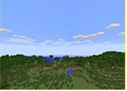 Figure 3.4  Screenshot of MinecraftEDU’s Extinction Challenge game 
