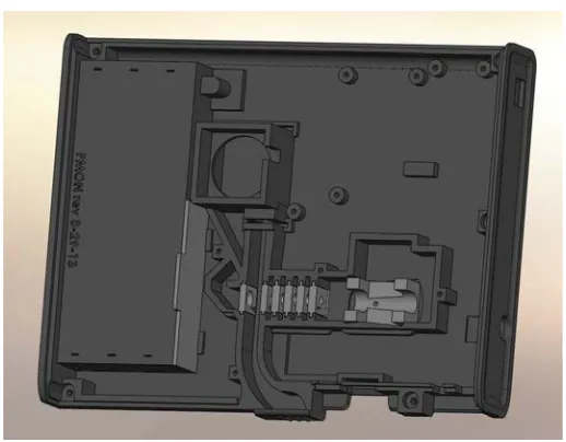Figure 5:  PMON OPC Flow Channel and Enclosure 
