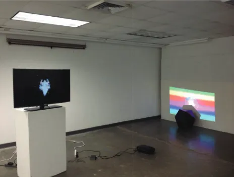 Fig. 1. Black Mirror, critique installation, 2013  