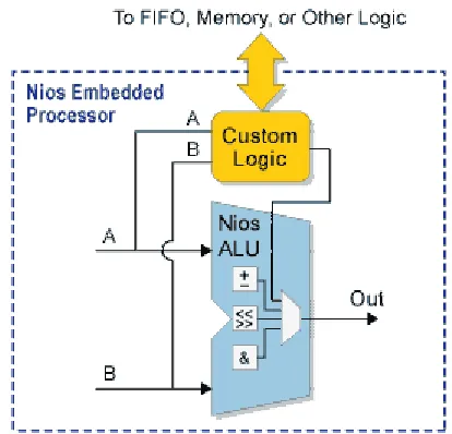 Figure 2.3 Custom Instruction Logic 