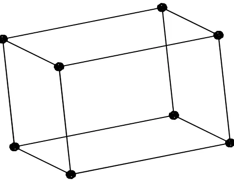 Figure 4.3 Schematic of a 20-noded solid 95 brick element. 