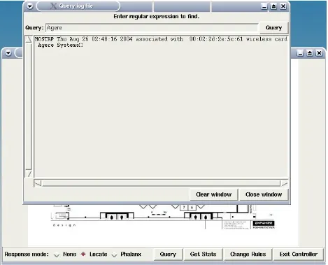 Figure 10: Result of query “Agere” on WIDS log 