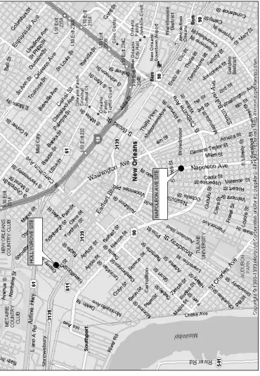 Figure 1.1  Location of Project Sites 