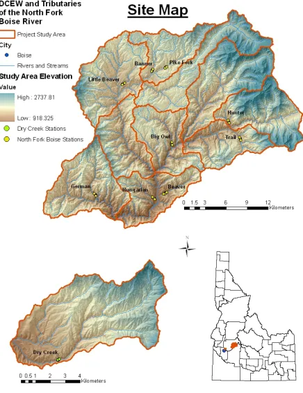 Figure 2.1. Site Map