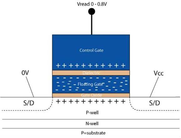 Figure 7. Reading a Programmed Cell   