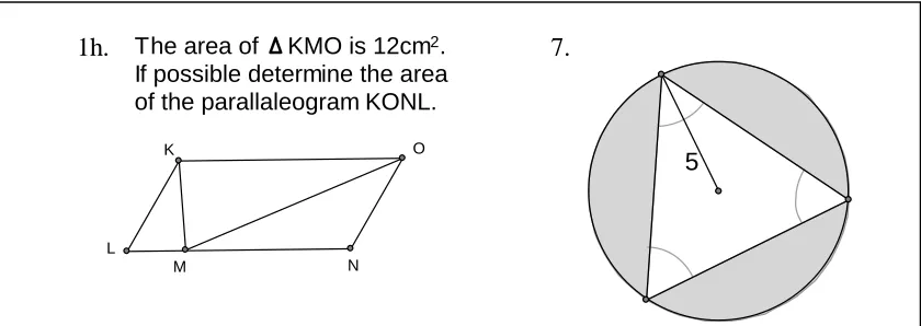 Figure 5: Items on which Control Group Outperformed Experimental Group 