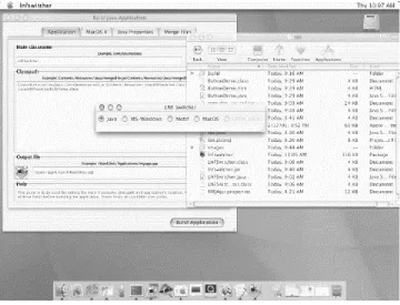 Figure 1-4. MacOS 8 Java Console showing program output 