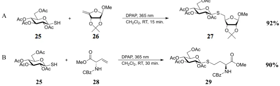 Figure 6. Retrosynthetic analysis of protected SRH Suggested disconnection of the thioether on either side of the sulfur atom leaves carbohydrate and amino acid components