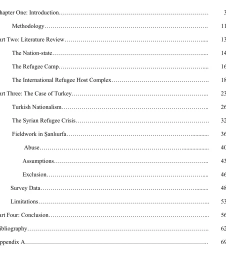 Table of Contents 