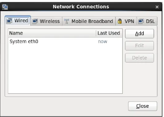 Figure 11.1 Network Connections Window