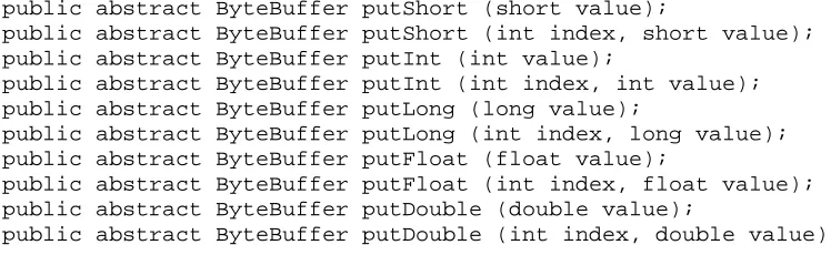 Figure 2-17. A ByteBuffer containing some data 