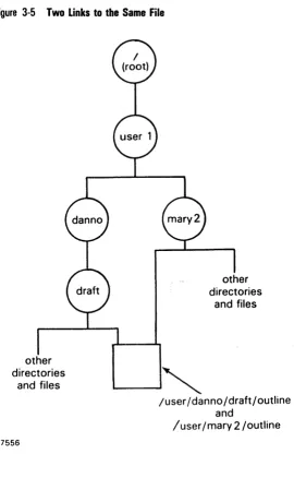 Figure 3-5 Two Links to the Same File 