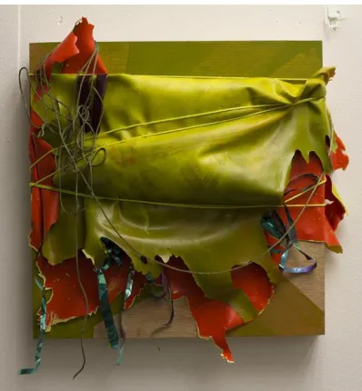 Figure 11: Hung Over, 2012, acrylic and                     Figure 12: Graceful Lies, 2012,  