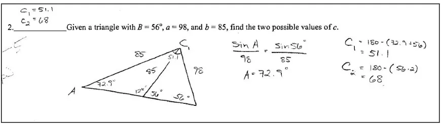 Figure 2. An inaccurate sketch of the problem presented in exercise 2 of Part I. 