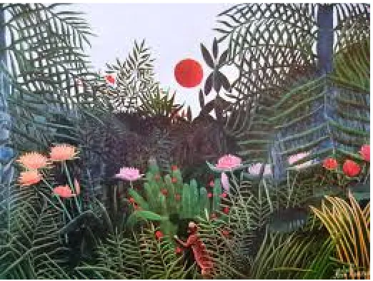 Figure 6. Henri Rousseau, Virgin Forest, 1907 