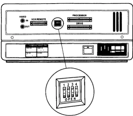 Figure 2-1. Mirror Switch Location 