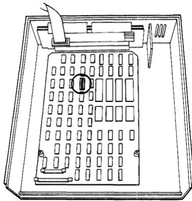 Figure 2-5. Controller Address Switch Location 
