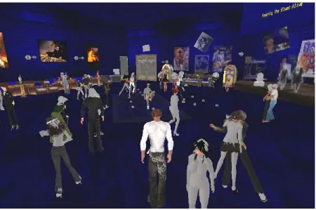 Figure 5: Dance Floor and Dance Spheres 