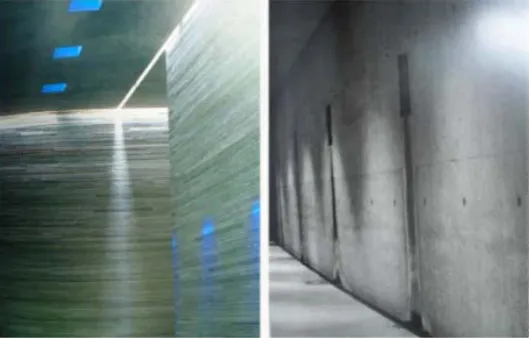 Figure 14. Fissure-light in the ceiling. 