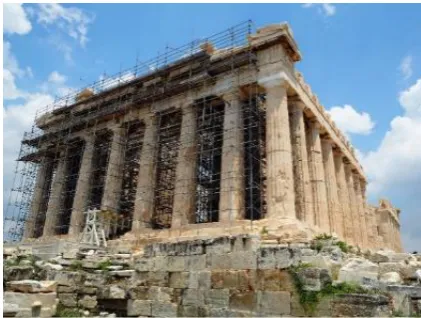 Figure 8. Parthenon in Acropolis, Athens. 