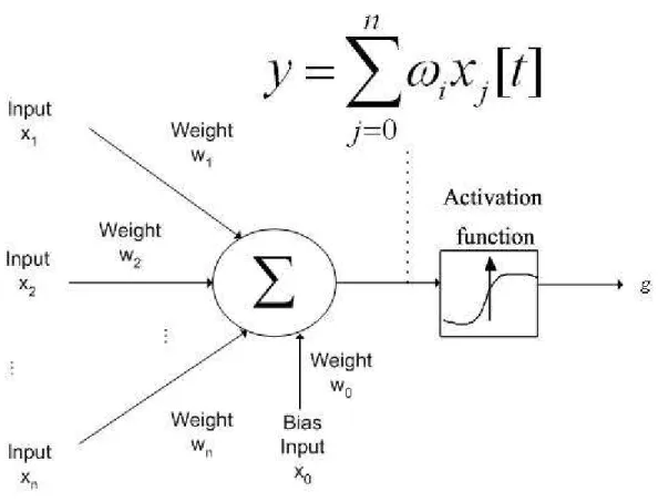Figure 6-1: Single Perceptron Architecture 