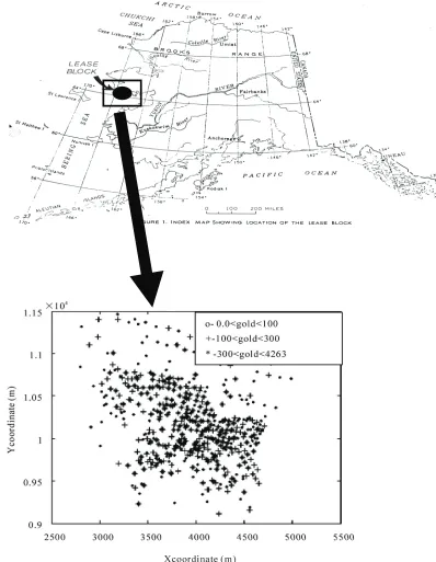 Figure 1. Location plot of the studied area 