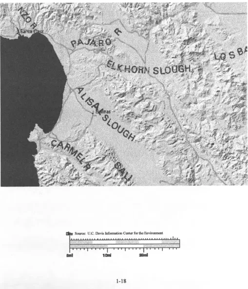 FIGURE 1.1. MAP OF THE GENERAL STUDY AREA 