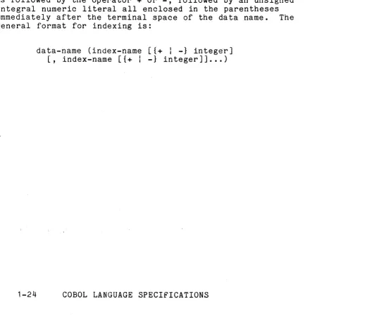 table by using the INDEXED BY A name given in the INDEXED and is used to refer to the 