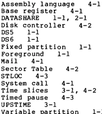 Table 4-3 call 