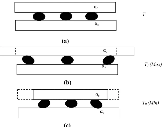 Figure 1.3 Schematic showing the crack prone areas in the solder. 