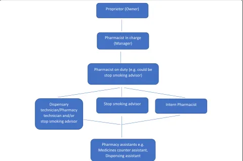 Fig. 3 Illustration of the organisational structure of community pharmacies in England [24]
