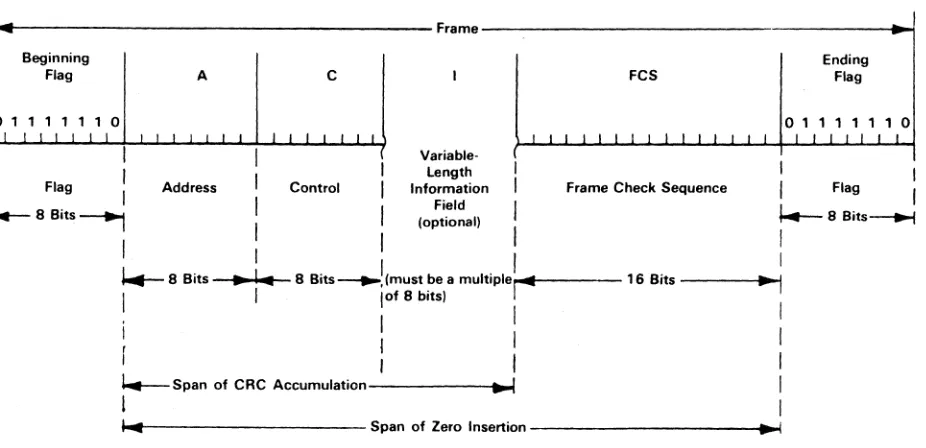 Figure 2. SDLC Frame 