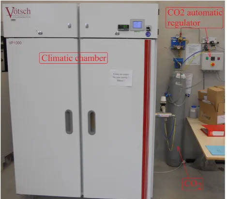 Fig. 1Accelerated carbonation test device.