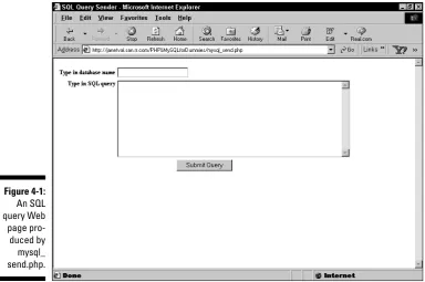 Figure 4-1:An SQL