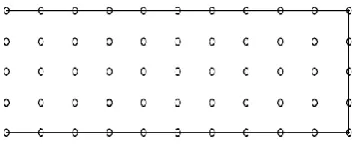 Figure 2. Cantilever plate subjected to distributed traction at the free end. 