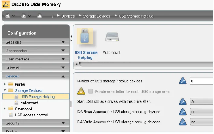 Figure 31: Profile settings 