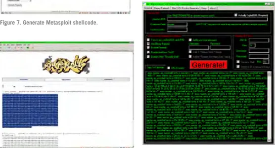 Figure 10. Choose “Format Metasploit Shellcode” button.