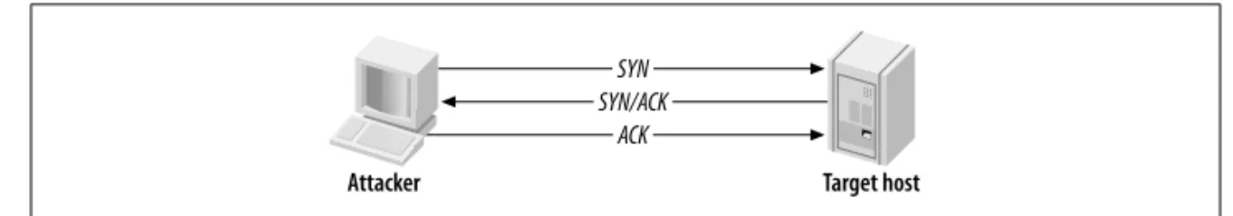 Figure 4-2. A vanilla TCP scan result when a port is open
