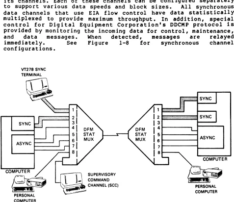 Figure 1-8 Synchronous Channel Configuration 