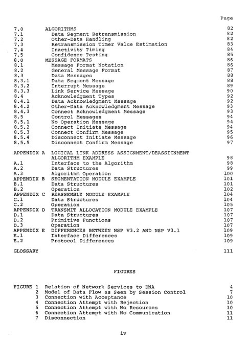 FIGURE 1 Relation of Data Network Seen Flow as to 2 Services Model FIGURES of by 