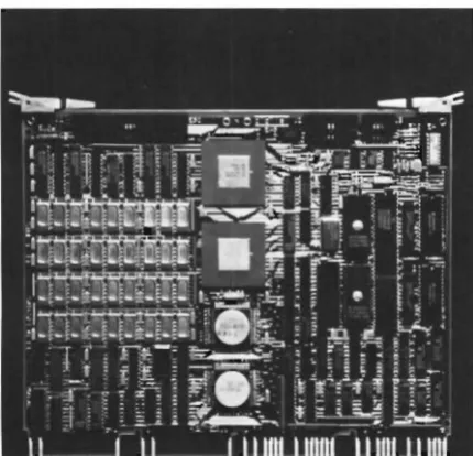 Figure I The Micro VAX II CPU Board 