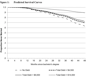 Figure 1: Predicted Survival Curves  