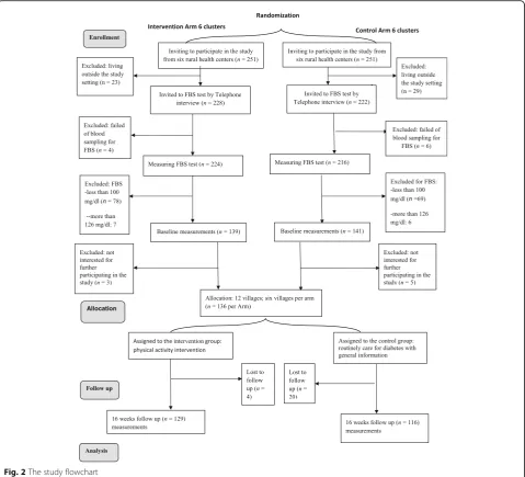 Fig. 2 The study flowchart
